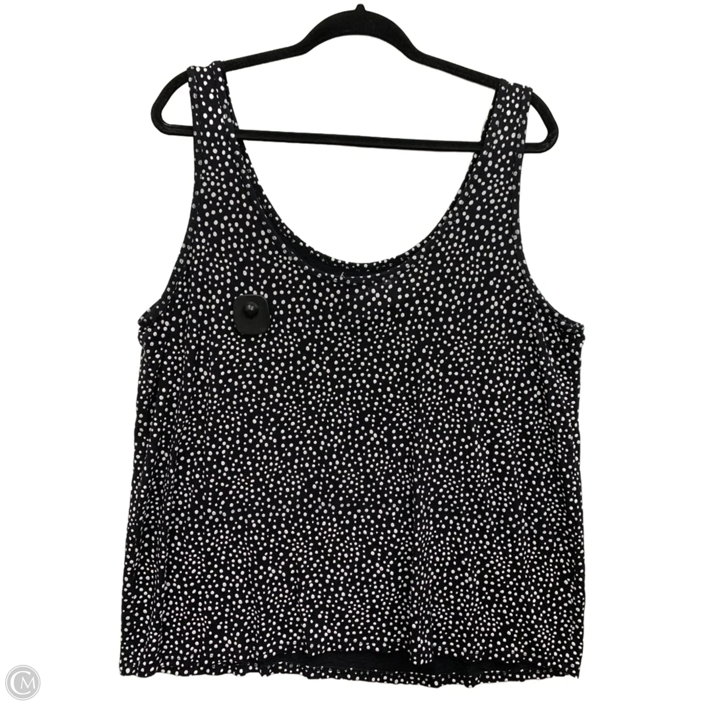 Top Sleeveless By Lane Bryant In Polkadot Pattern, Size: 22