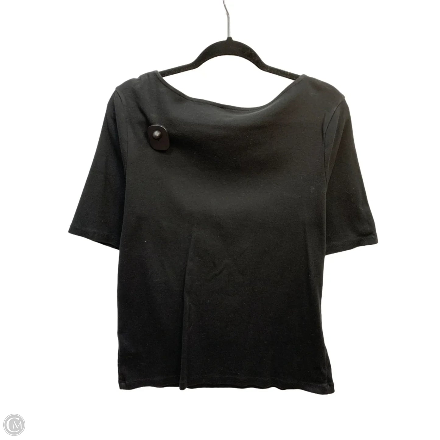 Top Short Sleeve Basic By Tommy Hilfiger In Black, Size: Xl