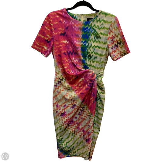 Dress Party Long By Tahari By Arthur Levine In Multi-colored, Size: 4