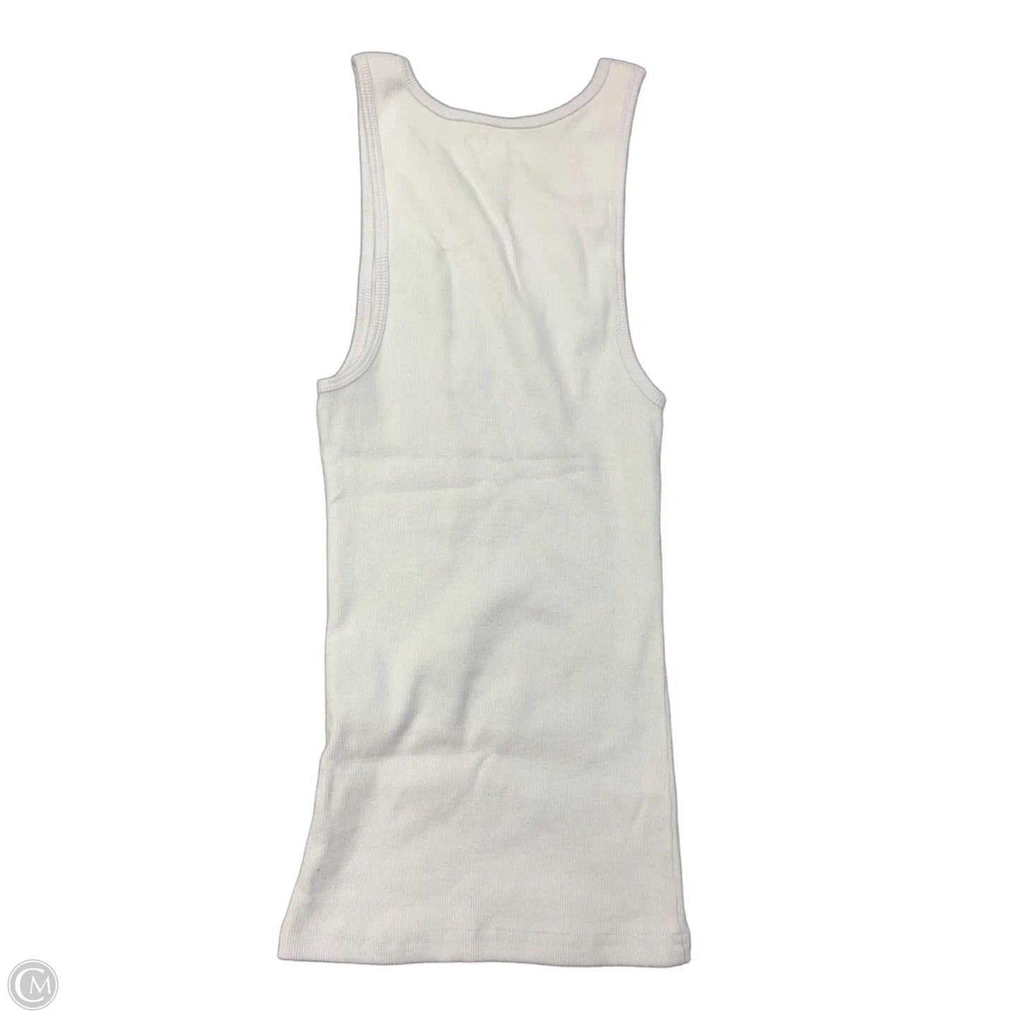 Tank Top By Ekkovision In White, Size: M