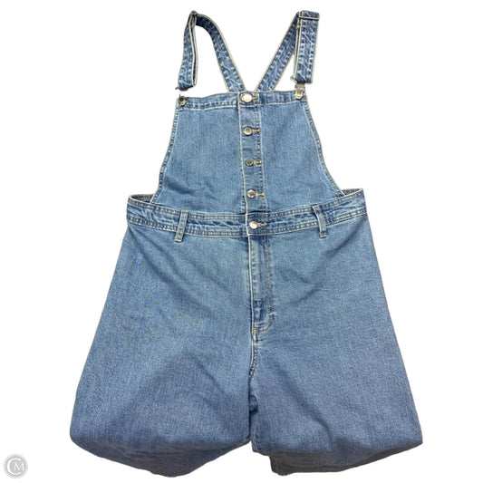 Overalls By Universal Thread In Blue Denim, Size: 14