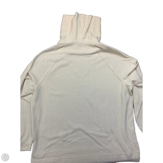 Sweatshirt Collar By Lou And Grey In Cream, Size: L