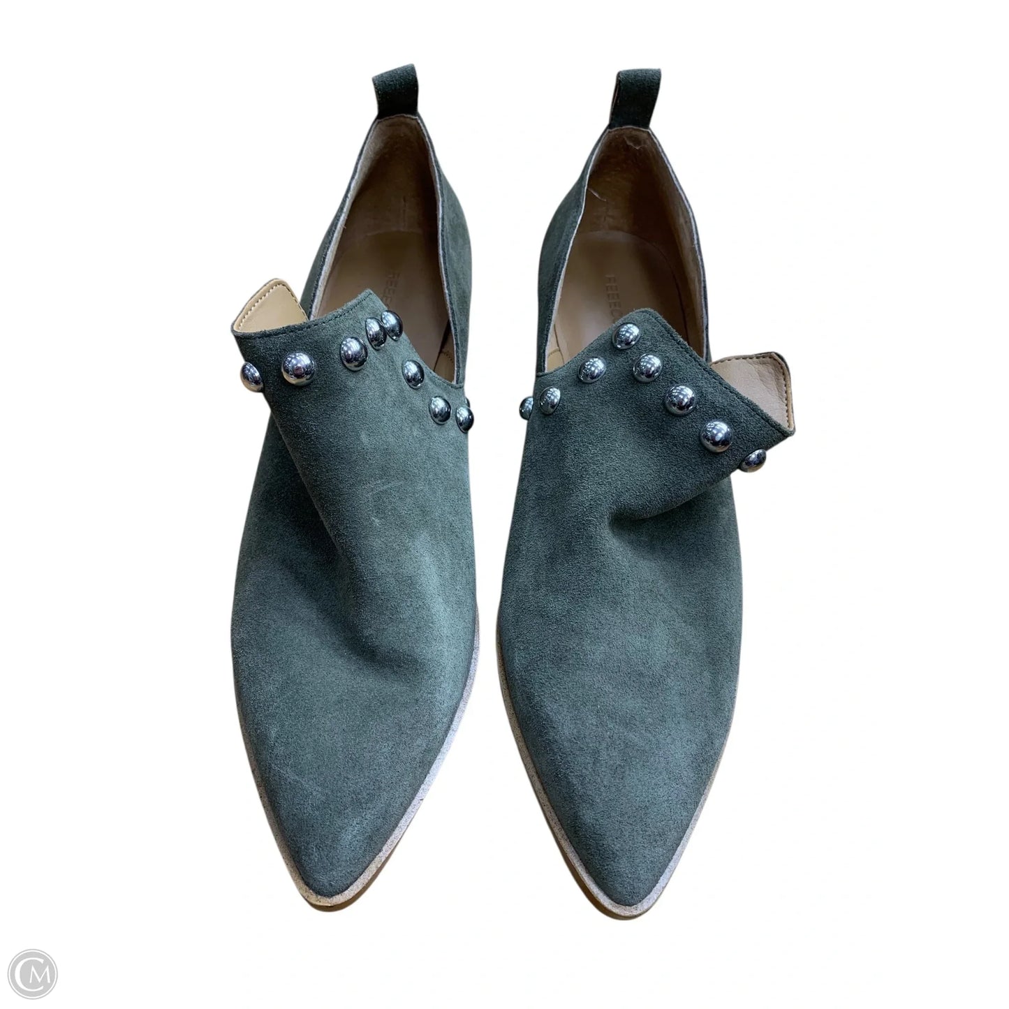 Boots Ankle Heels By Rebecca Minkoff In Green, Size: 7