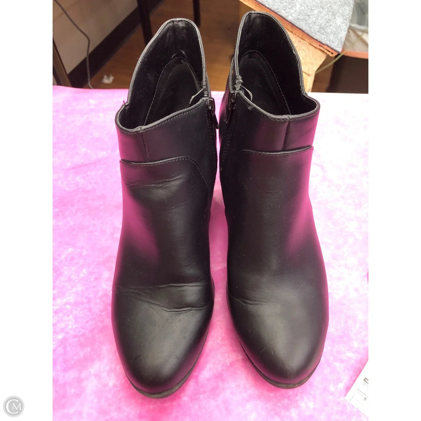 Boots Ankle Heels By Giani Bernini In Black, Size: 9.5