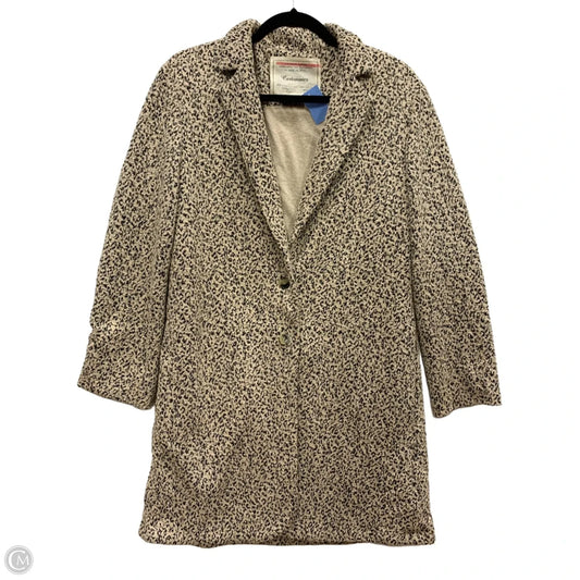 Coat Peacoat By Anthropologie In Animal Print, Size: S