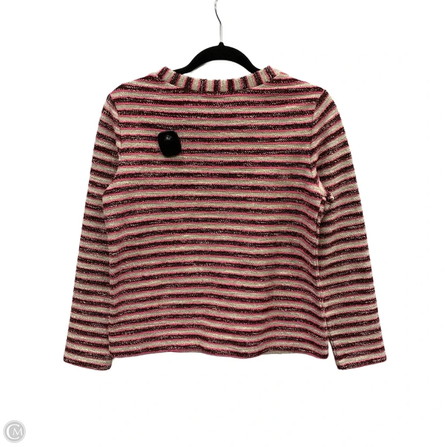 Sweater Cardigan Designer By Tory Burch In Pink, Size: S