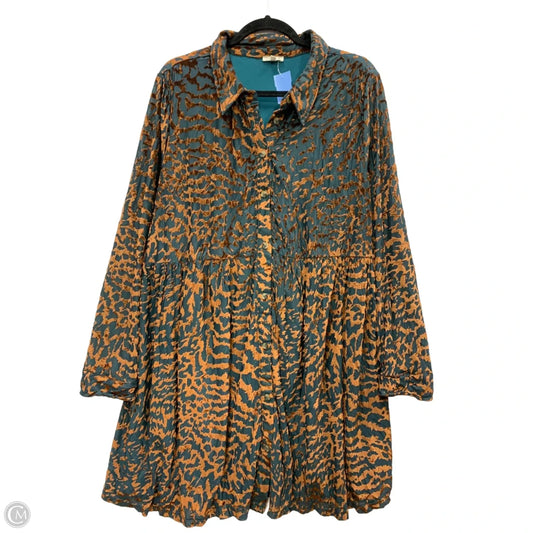 Dress Party Midi By Jodifl In Animal Print, Size: 2x