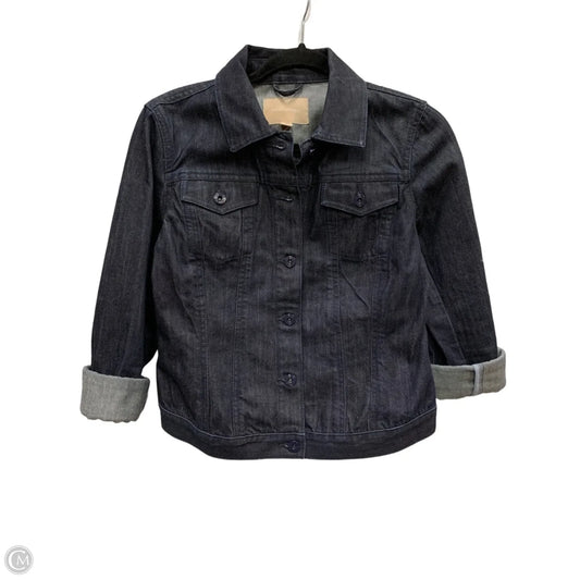 Jacket Denim By Banana Republic In Blue Denim, Size: S