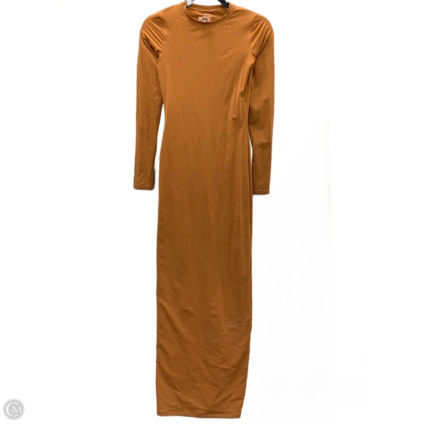 Dress Casual Maxi By Skims In Orange, Size: S