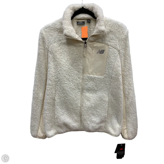 Jacket Other By New Balance In Cream, Size: M