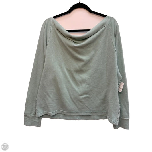 Top Long Sleeve By We The Free In Teal, Size: L