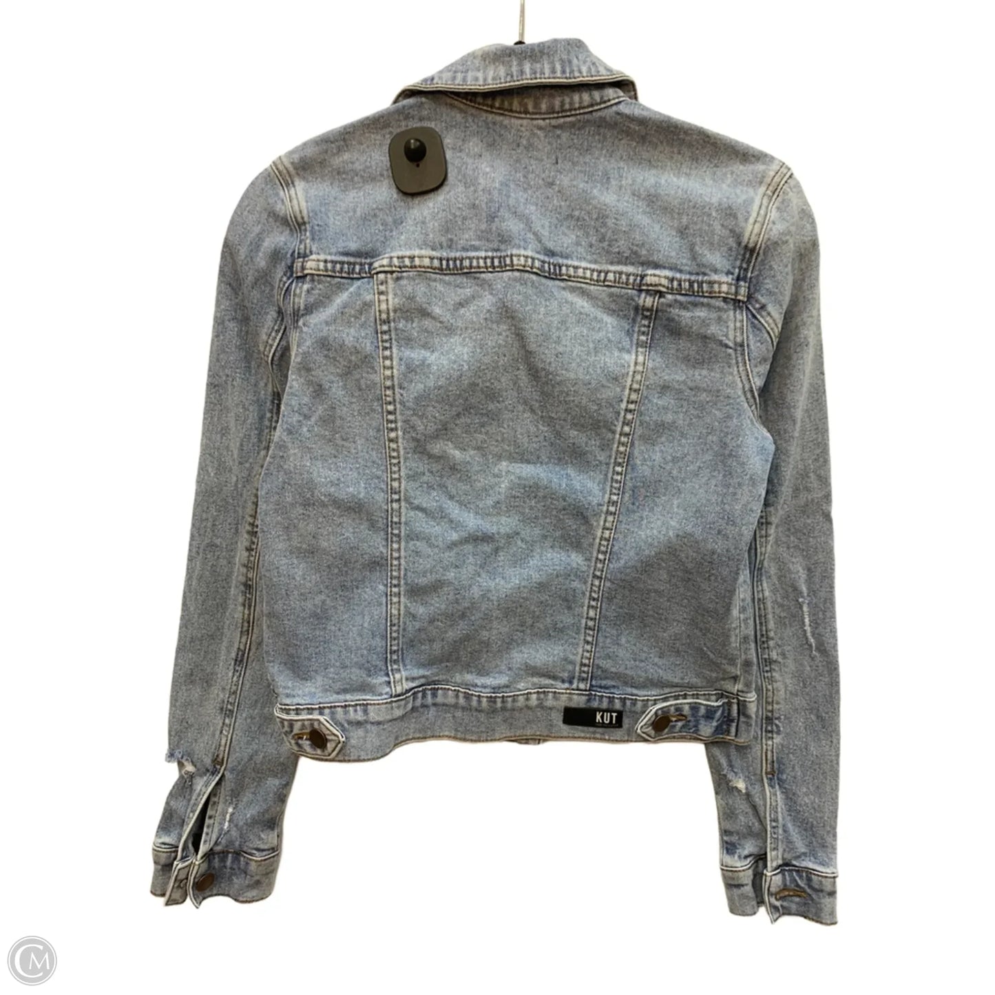 Jacket Denim By Kut In Blue Denim, Size: Xs