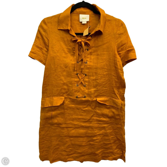 Dress Casual Midi By Maeve In Orange, Size: 0