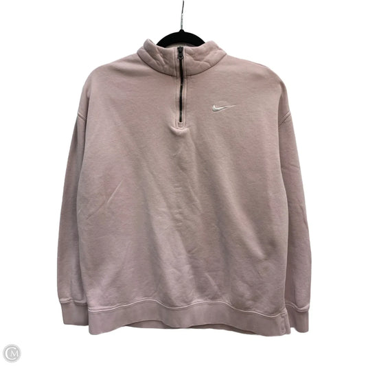 Sweatshirt Crewneck By Nike In Purple, Size: S