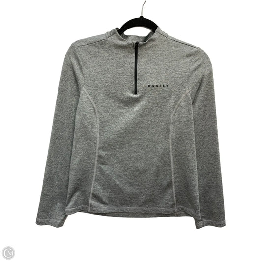 Sweatshirt Crewneck By Oakley In Grey, Size: S