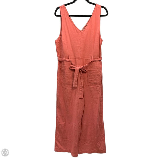 Jumpsuit By Dip In Red, Size: 16