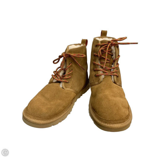 Boots Designer By Ugg In Brown, Size: 10