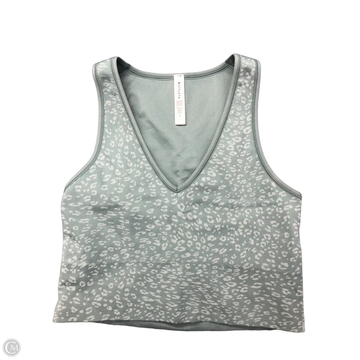 Athletic Bra By Athleta In Green, Size: M