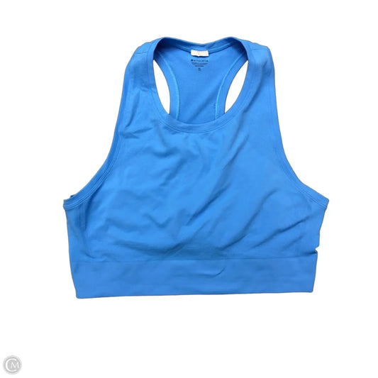 Athletic Bra By Athleta In Blue, Size: Xl