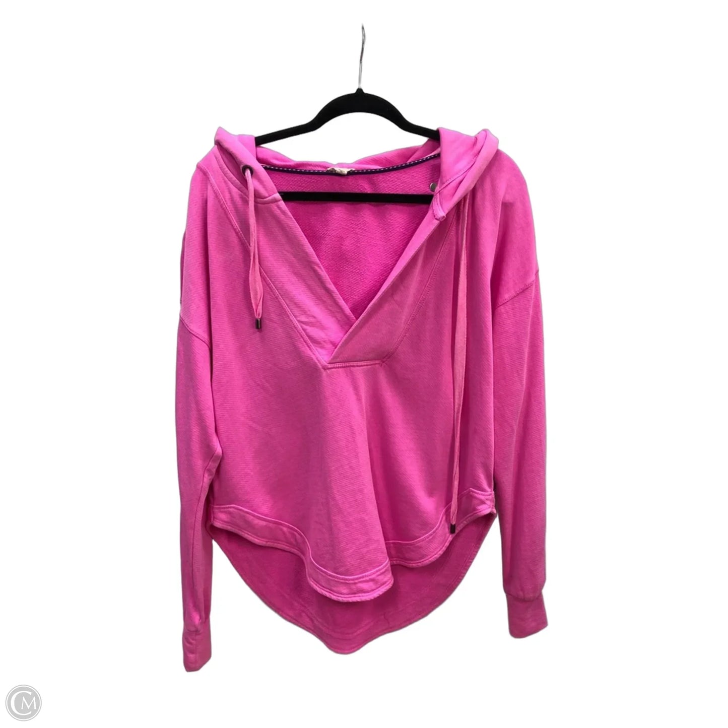 Sweatshirt Hoodie By Pilcro In Pink, Size: S