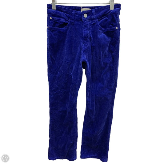 Pants Corduroy By Pilcro In Blue, Size: 4