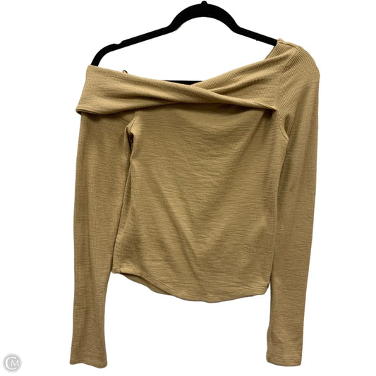 Top Long Sleeve By We The Free In Tan, Size: Xs