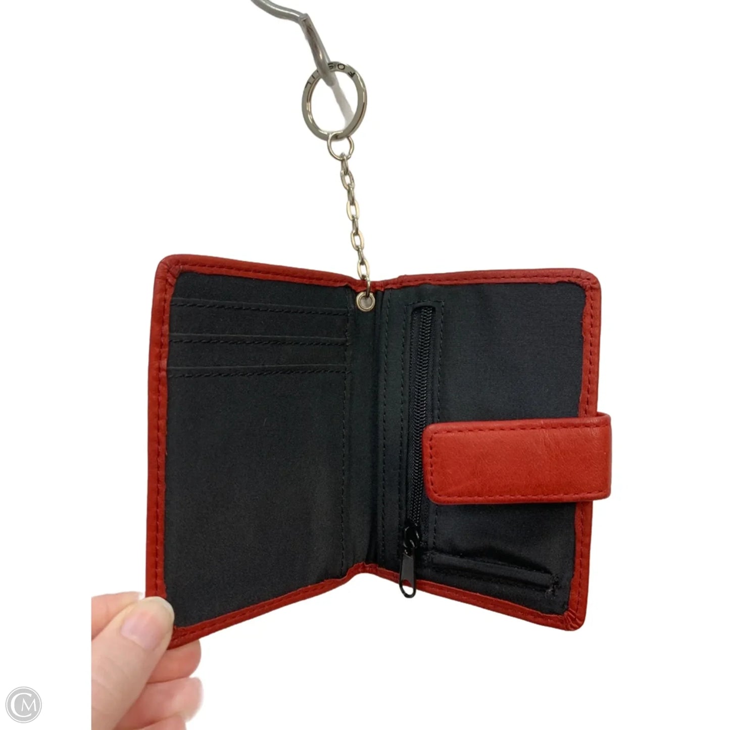 Wallet Leather By Fossil, Size: Small
