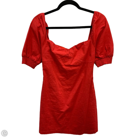 Dress Casual Short By Showpo In Red, Size: 6