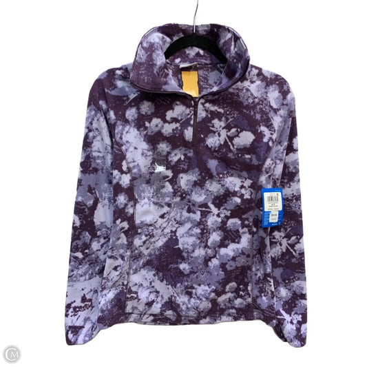 Sweatshirt Collar By Columbia In Purple, Size: S