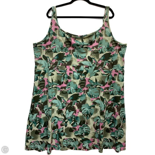 Athletic Dress By Columbia In Green, Size: 3x