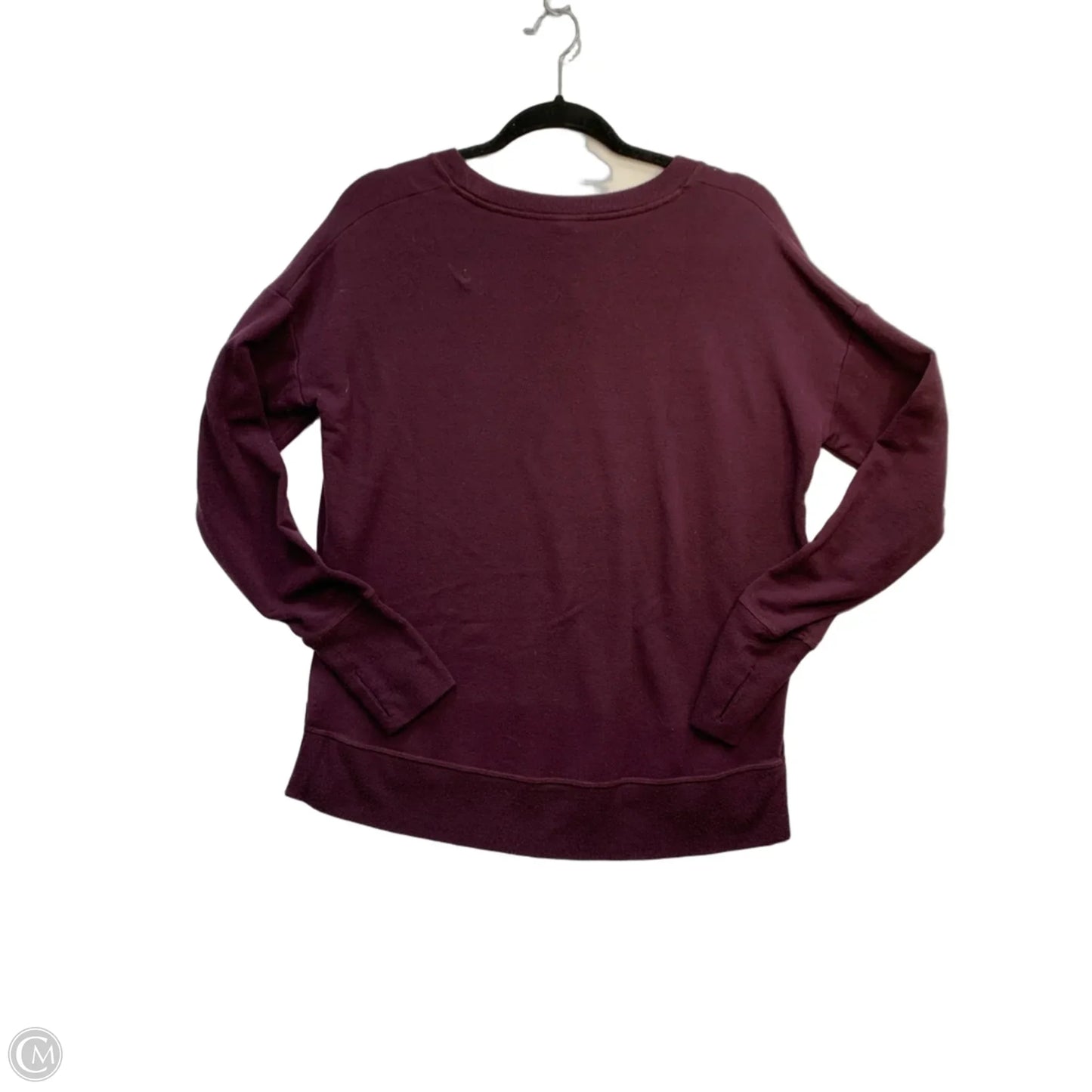 Sweatshirt Crewneck By Athleta In Purple, Size: S