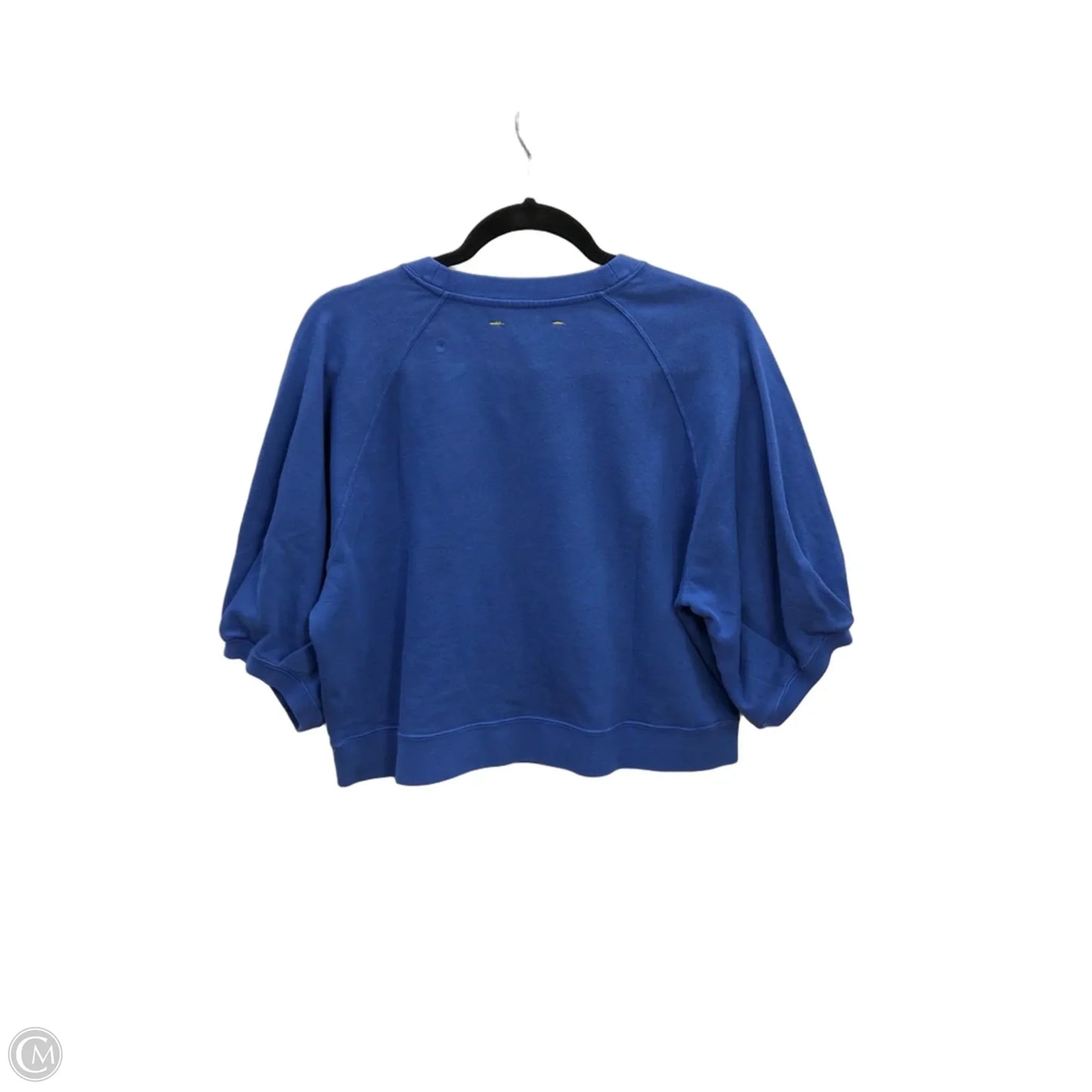 Sweatshirt Crewneck By Kerri Rosenthal In Blue, Size: M