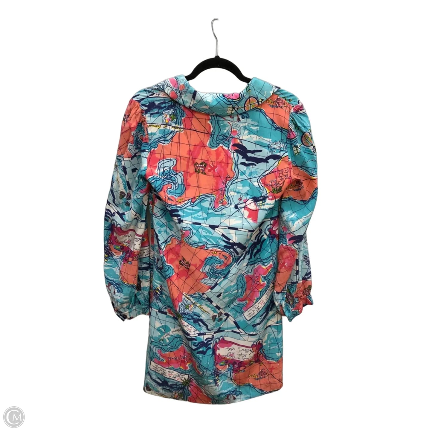 Dress Designer By Lilly Pulitzer In Nautical Print, Size: 6