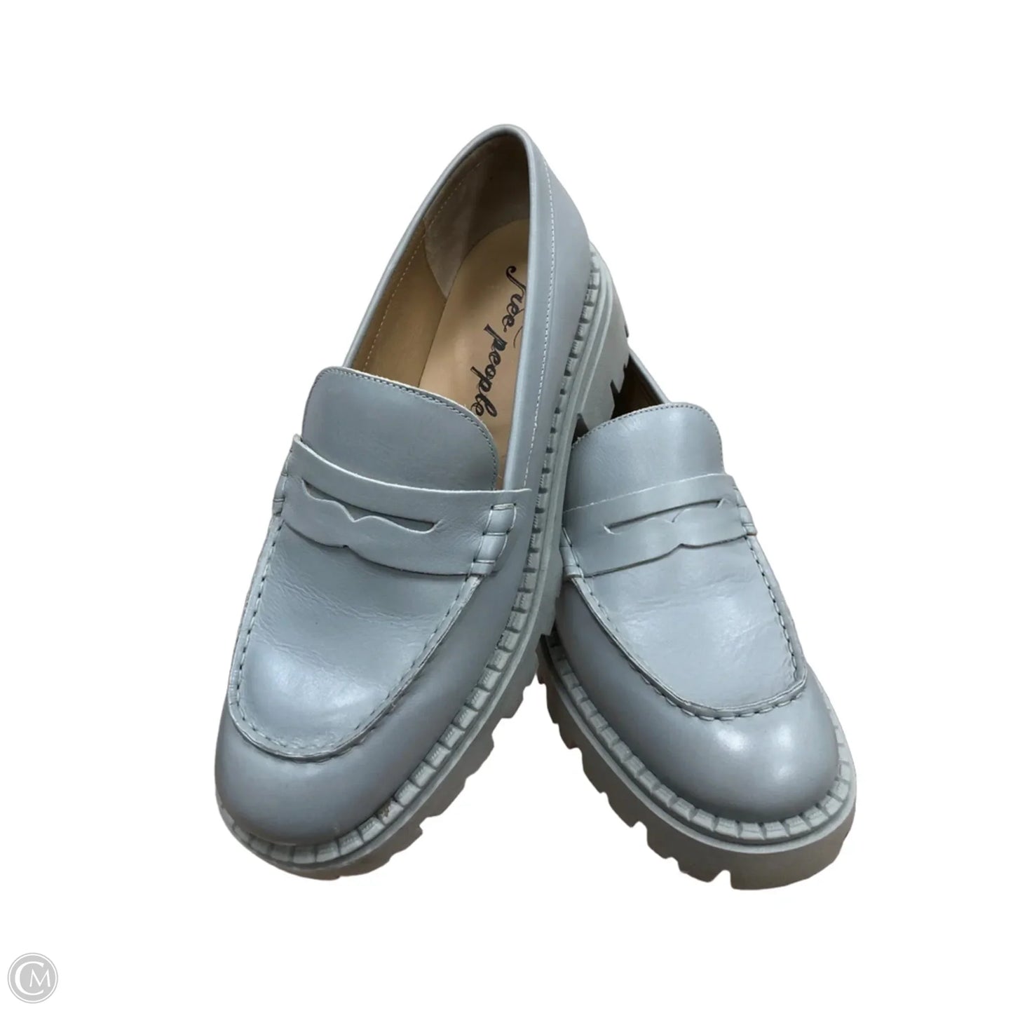 Shoes Heels Platform By Free People In Grey, Size: 9
