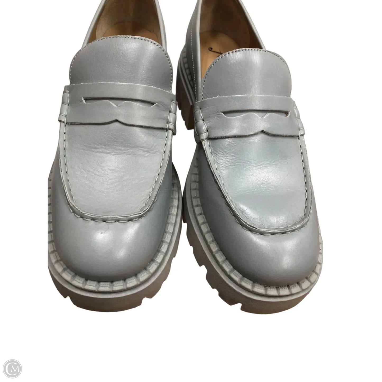 Shoes Heels Platform By Free People In Grey, Size: 9