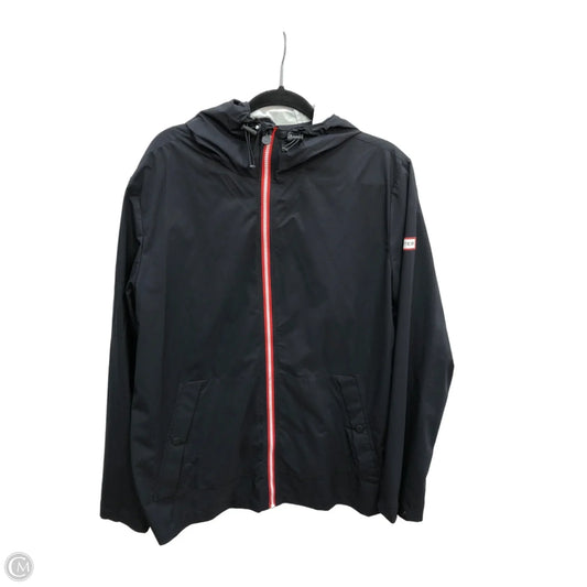 Coat Raincoat By Hunter In Black, Size: M
