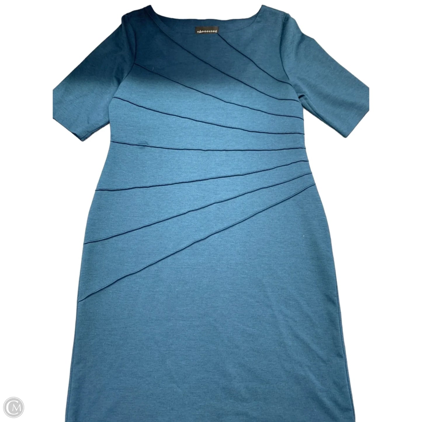 Dress Work By Connected Apparel In Blue, Size: 14