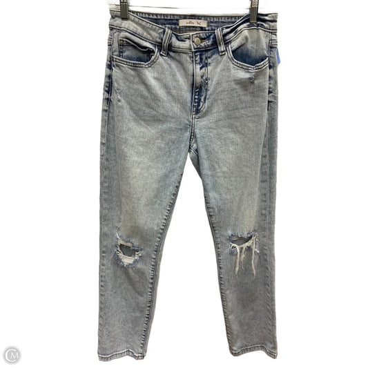 Jeans Straight By Willow & Root In Blue Denim, Size: 8