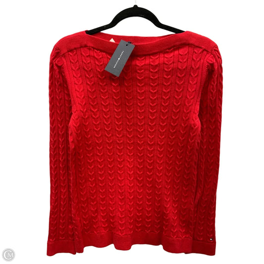 Sweater By Tommy Hilfiger In Red, Size: S