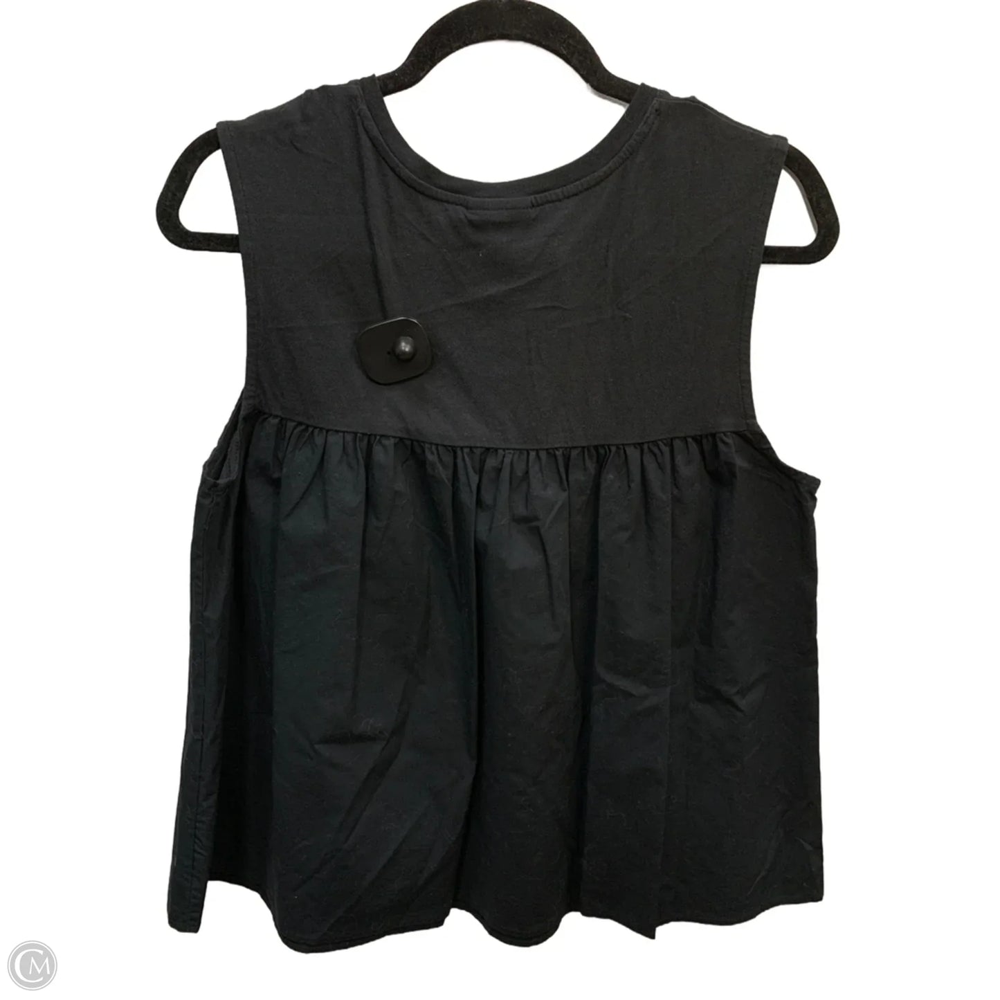 Tank Top By Who What Wear In Black, Size: Xl