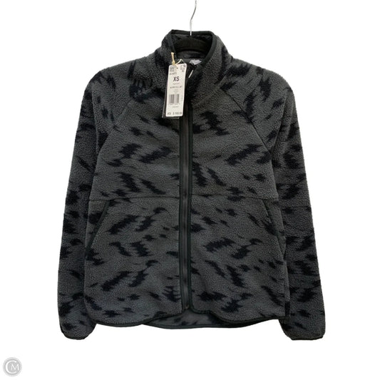 Jacket Fleece By Adidas In Grey, Size: Xs