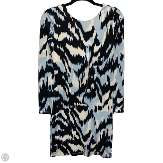 Dress Casual Short By Jennifer Lopez In Black & Blue, Size: S