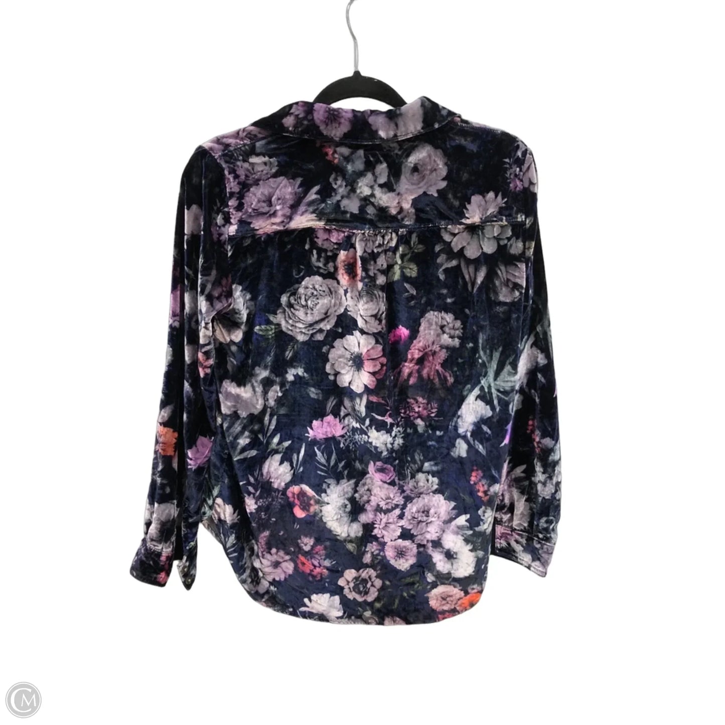 Jacket Shirt By Pilcro In Purple, Size: Xs