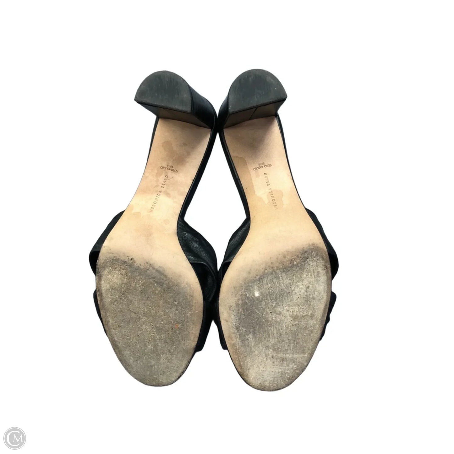 Sandals Heels Block By Veronica Beard In Black, Size: 10