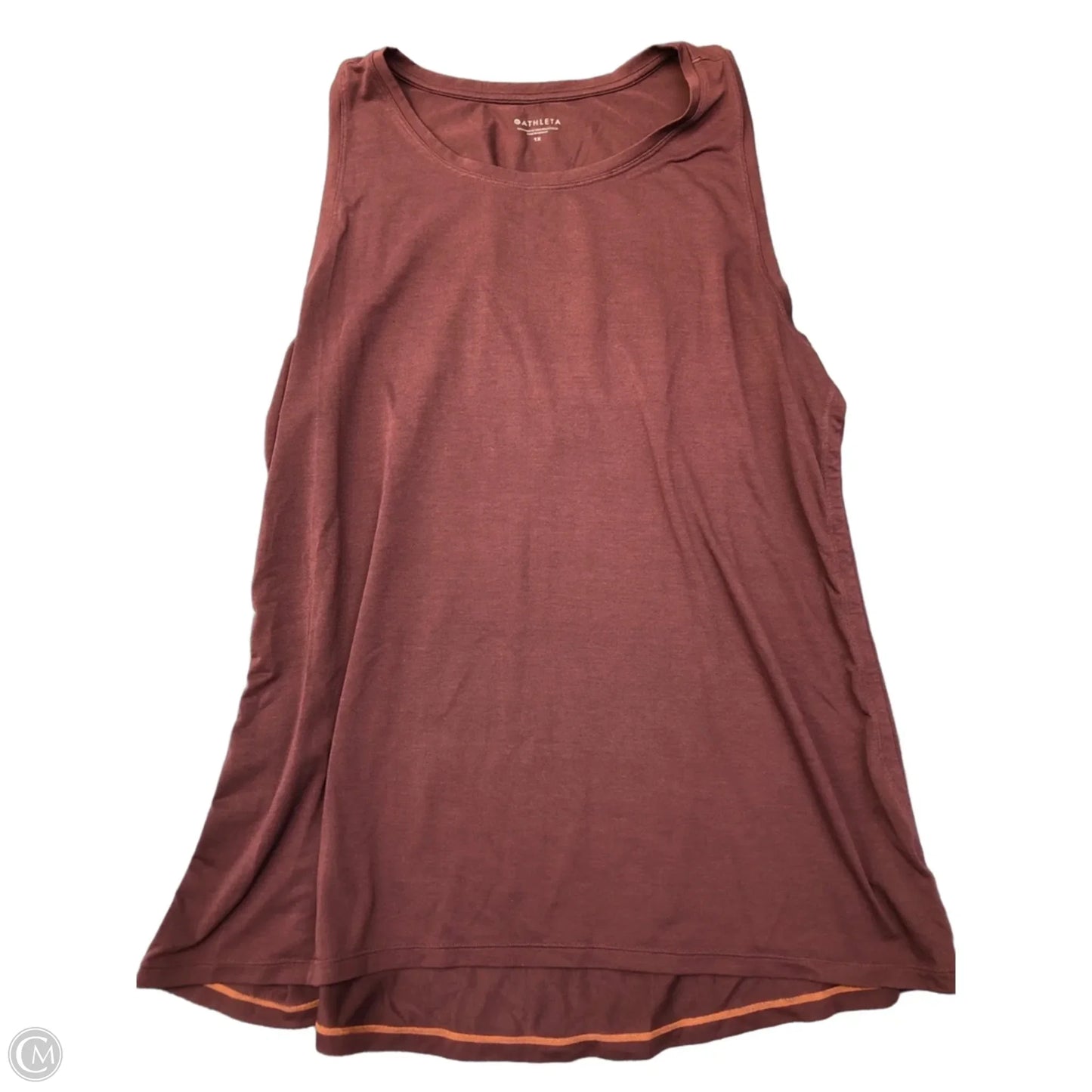 Tank Top By Athleta In Maroon, Size: 1x