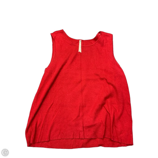 Tank Top By Leo And Nicole In Red, Size: 1x
