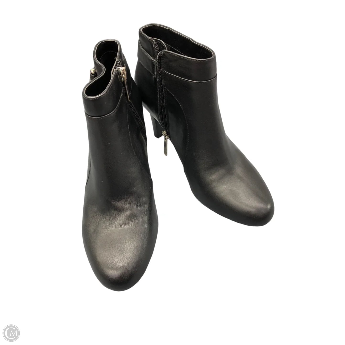 Boots Ankle Heels By Bandolino In Black, Size: 8.5
