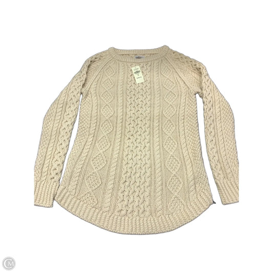 Sweater By Clothes Mentor In Tan, Size: Xs