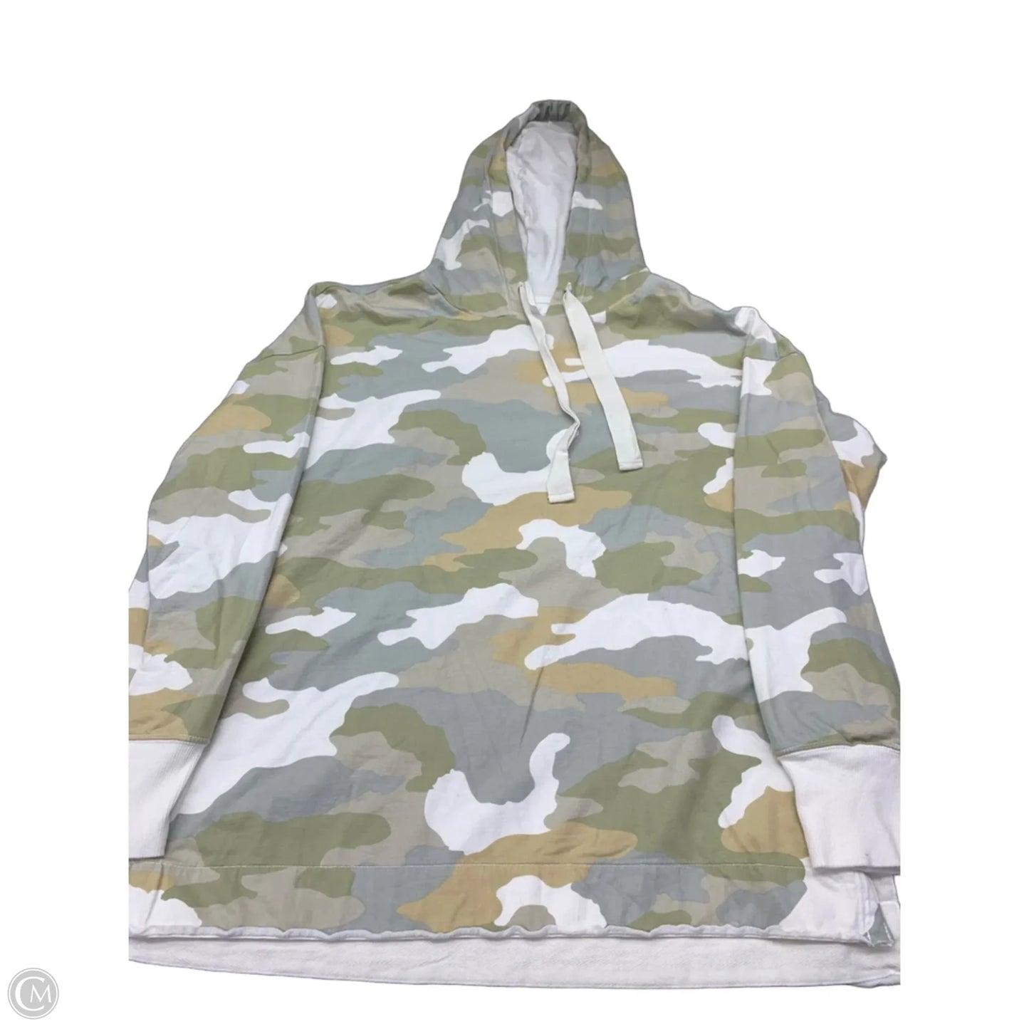 Sweatshirt Hoodie By Aerie In Camouflage Print, Size: M