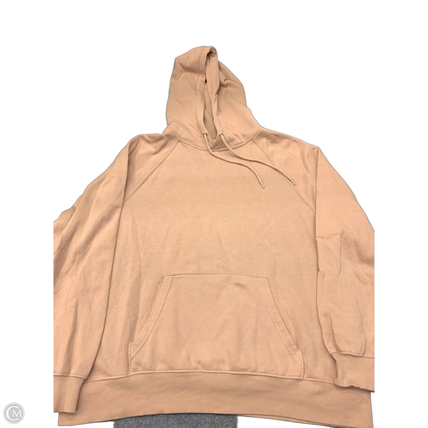 Sweatshirt Hoodie By H&m In Pink, Size: M
